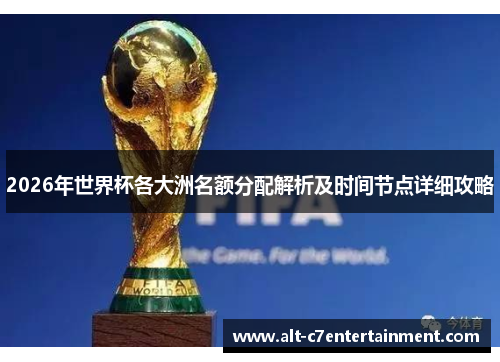 2026年世界杯各大洲名额分配解析及时间节点详细攻略